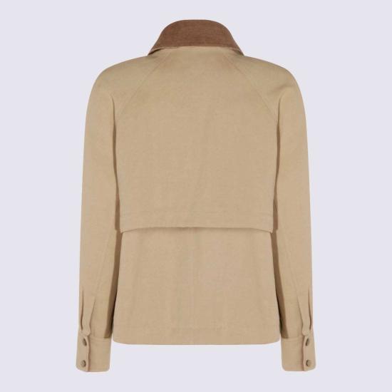  브루넬로 쿠치넬리 자켓 Brunello Cucinelli 코튼 캐주얼 재킷 - BRUNELLO CUCINELLI