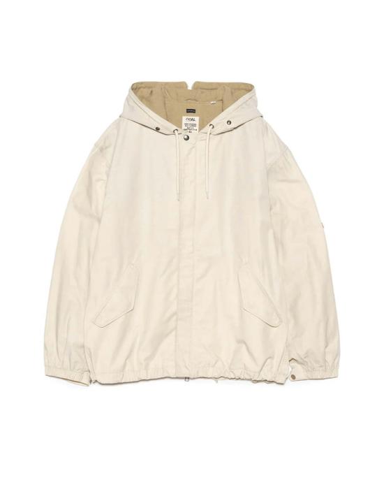  나나미카 자켓 나일론 트윌 후드 재킷 라이트 베이지