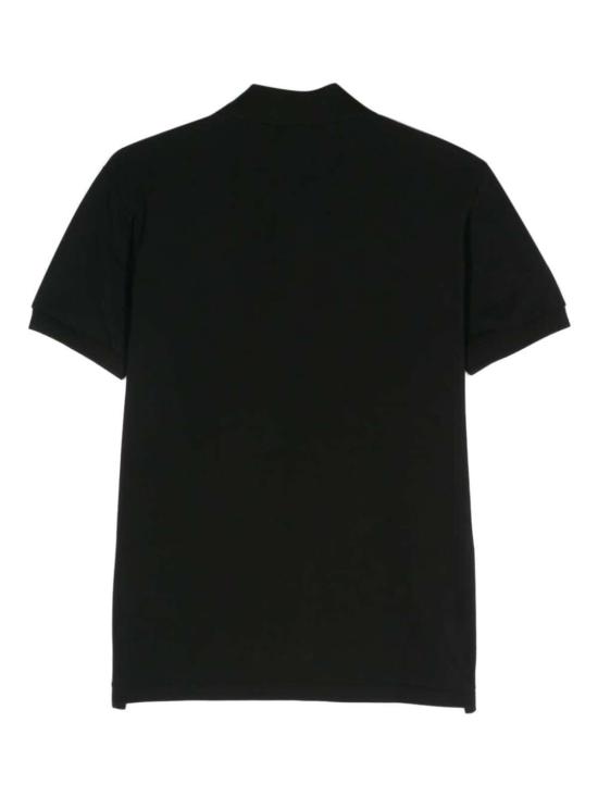  꼼데가르송 폴로 티셔츠 Comme Des Garçons 코튼 폴로 셔츠 블랙 - COMME DES GARCONS
