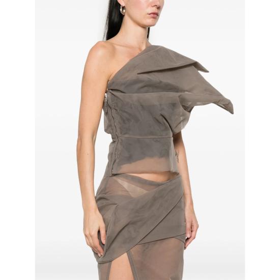 26SS 릭 오웬스 민소매 티셔츠 RO01F6153 TU 34 GREY - RICK OWENS