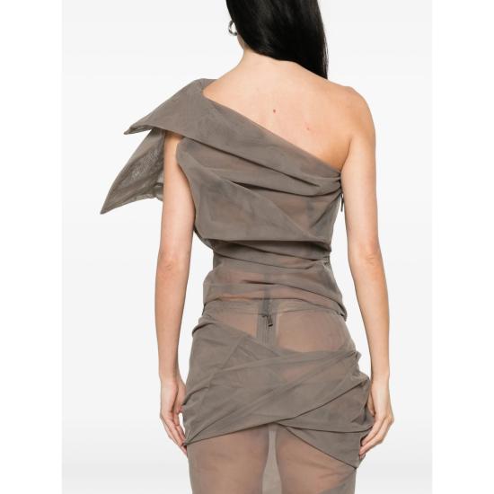 26SS 릭 오웬스 민소매 티셔츠 RO01F6153 TU 34 GREY - RICK OWENS