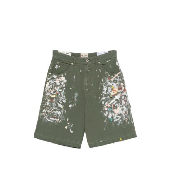 26SS 갤러리 디파트먼트 데님 숏팬츠 BTM031 MILIT GREEN