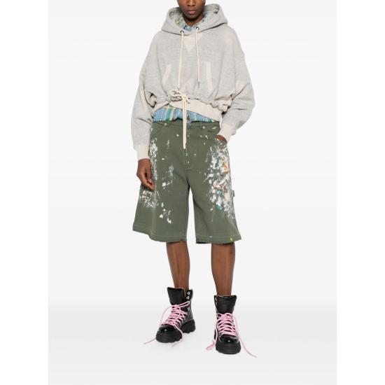 26SS 갤러리 디파트먼트 데님 숏팬츠 BTM031 MILIT GREEN - GALLERY DEPT