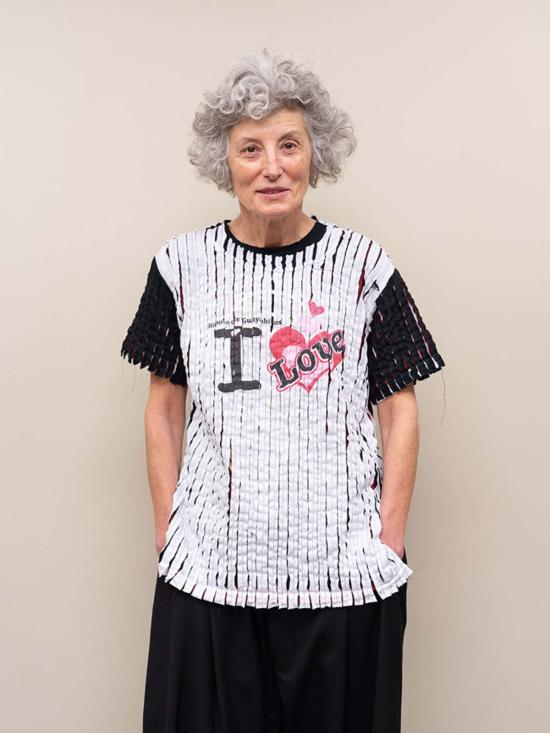  자넬 애봇 반팔 티셔츠 Jrat 3 T I Love 티셔츠