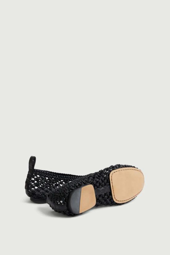  쉐르 플랫 슈즈 Soeur Tosca 발레 플랫 느와르 - SOEUR