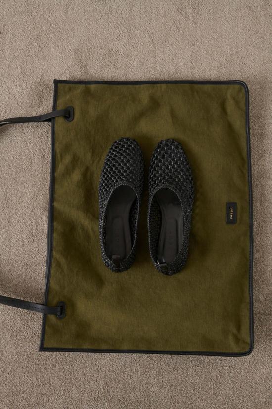  쉐르 플랫 슈즈 Soeur Tosca 발레 플랫 느와르 - SOEUR