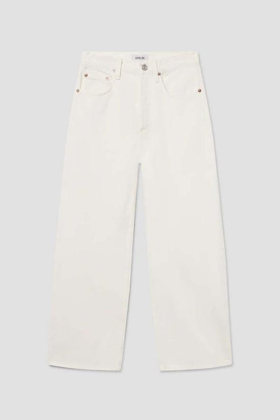  에이골디 데님 팬츠 아골데 마그누스 진 초크 화이트 - AGOLDE