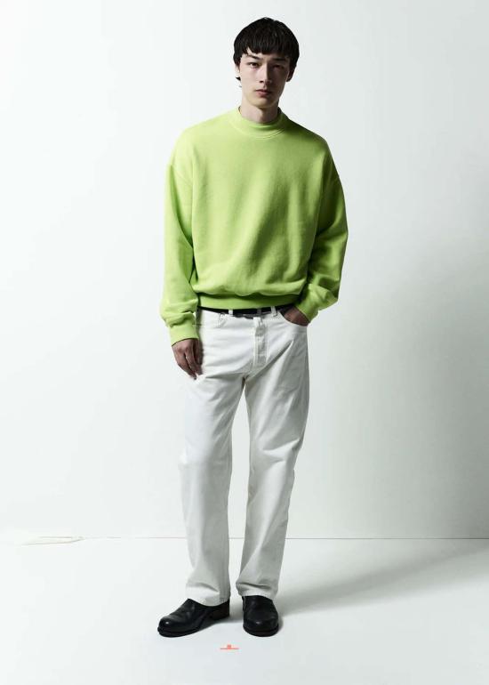  에이골디 데님 팬츠 아골데 마그누스 진 초크 화이트