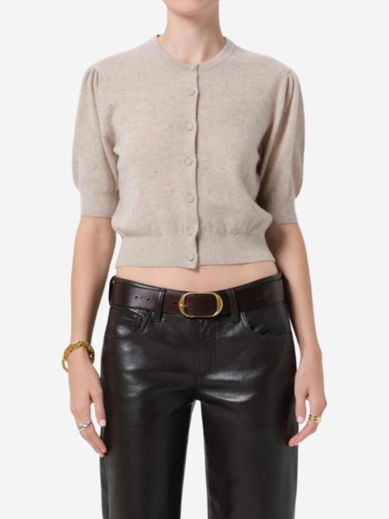  시티즌 오브 휴머니티 가디건 레이나 포인트엘 반팔 - CITIZEN OF HUMANITY