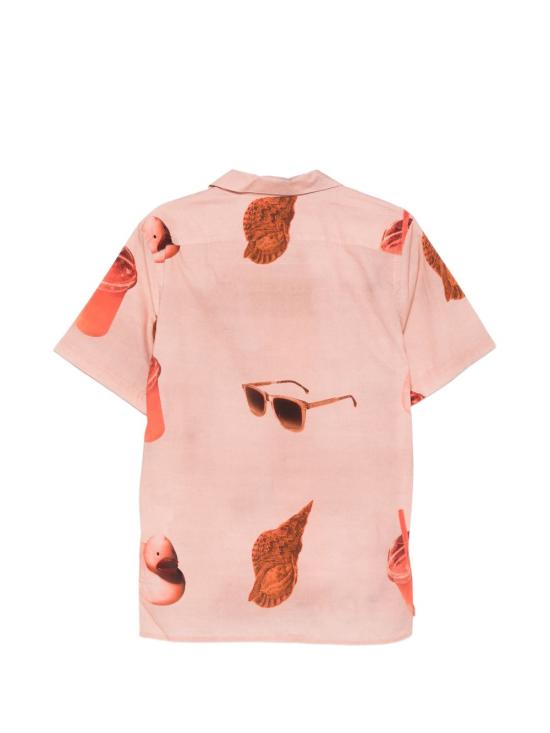 26SS 폴 스미스 반팔 셔츠 M2R695U V2265316 Orange - PAUL SMITH