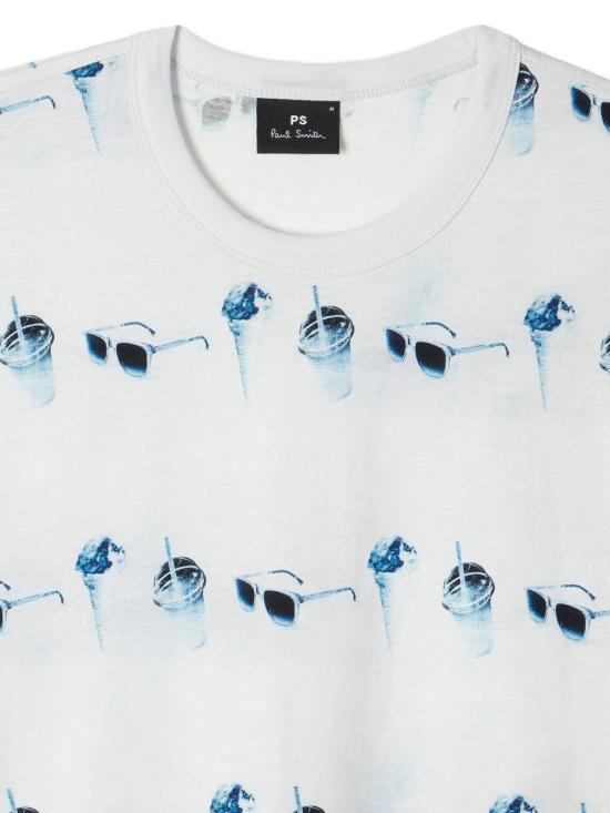 26SS 폴 스미스 반팔 티셔츠 M2R220X V2262648 White - PAUL SMITH