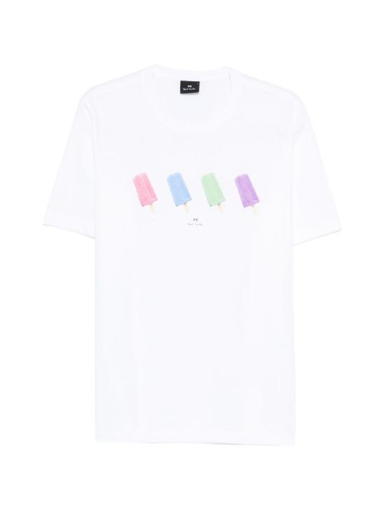 26SS 폴 스미스 지브라 패치 반팔 M2R011R VP578001 White