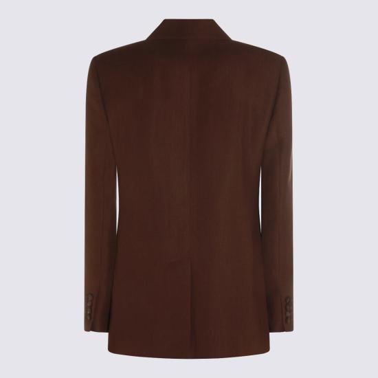  브루넬로 쿠치넬리 수트 자켓 Brunello Cucinelli 비스코스 블레이저 - BRUNELLO CUCINELLI