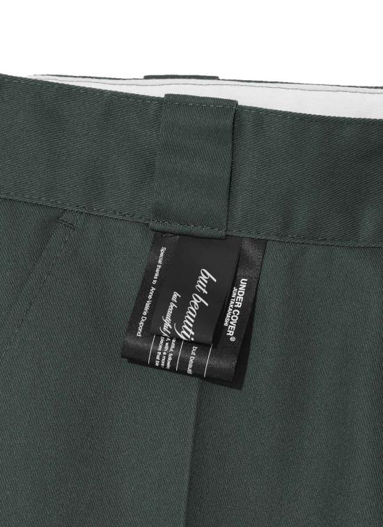  언더커버 스트레이트 팬츠 X 디키즈 트윌 작업 바지 - UNDERCOVER