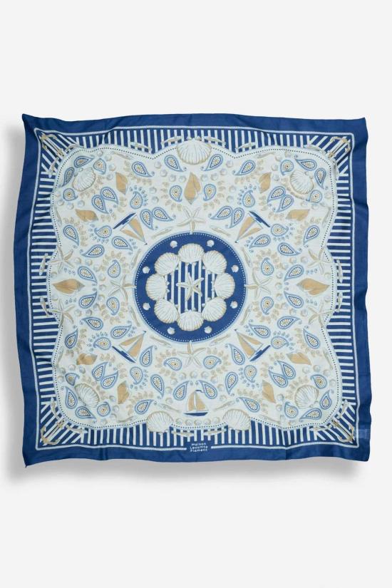  Maison Lecomte Flament 헤어 액세서리 Bretagne 코튼 스카프