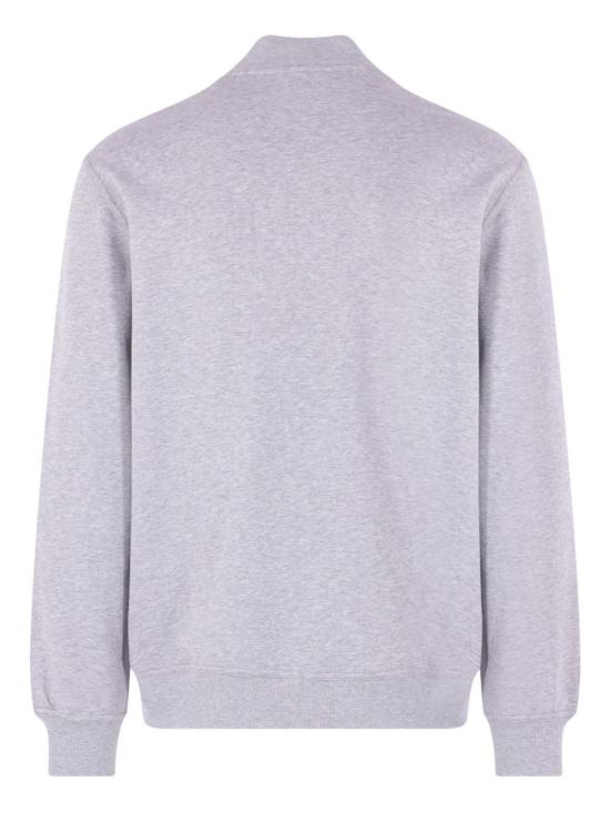 26SS 브루넬로 쿠치넬리 지퍼 디테일 테크노 코튼 플리스 MW8639072G C9300 Grey - BRUNELLO CUCINELLI