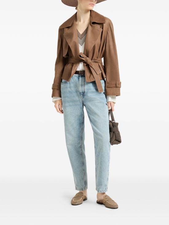 26SS 브루넬로 쿠치넬리 데님 팬츠 MA095P5319 C9387 Clear Blue - BRUNELLO CUCINELLI