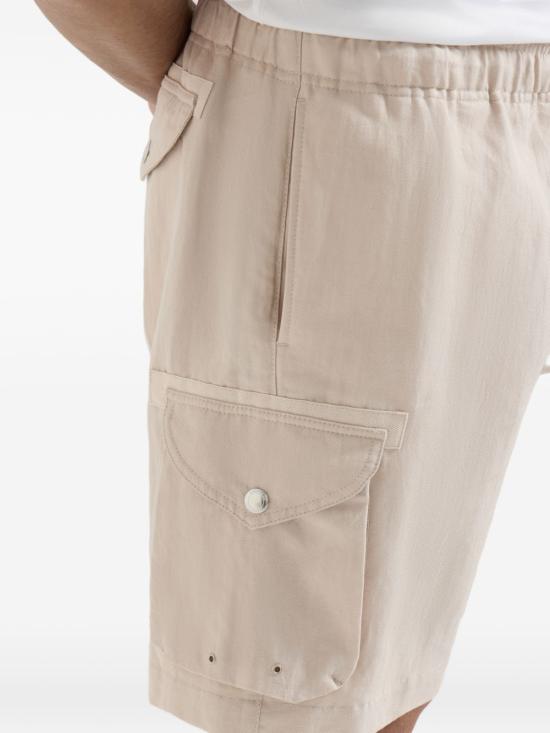 26SS 브루넬로 쿠치넬리 숏팬츠 MH255U0025 C2438 Beige - BRUNELLO CUCINELLI