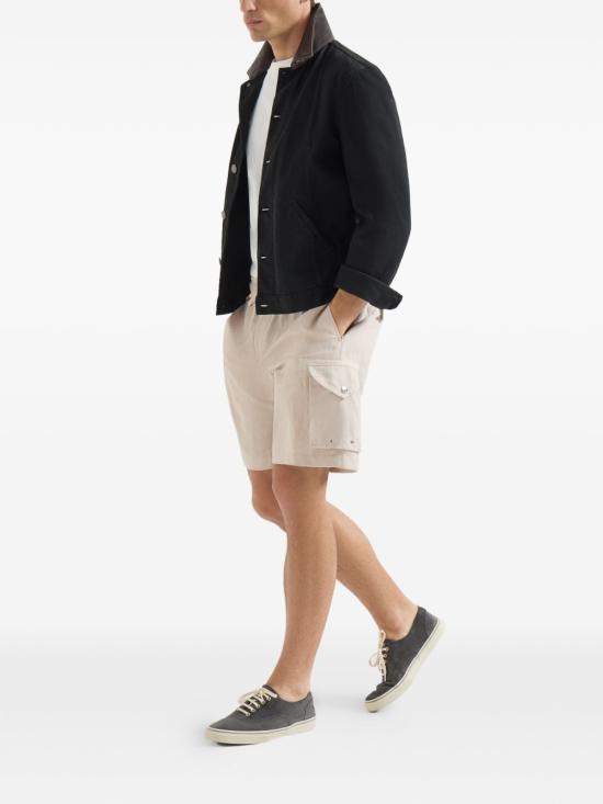 26SS 브루넬로 쿠치넬리 숏팬츠 MH255U0025 C2438 Beige - BRUNELLO CUCINELLI