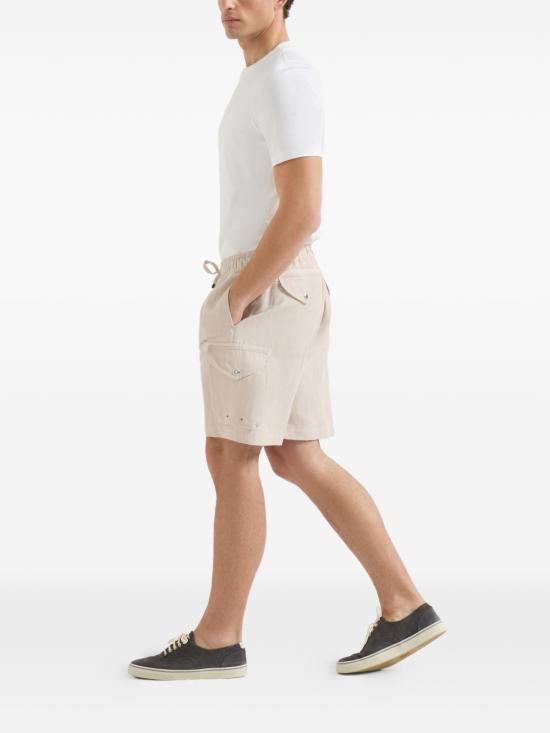 26SS 브루넬로 쿠치넬리 숏팬츠 MH255U0025 C2438 Beige - BRUNELLO CUCINELLI