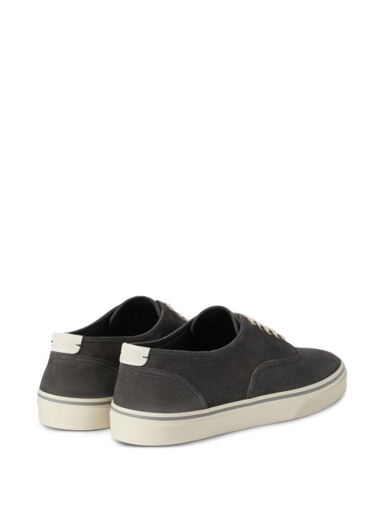 26SS 브루넬로 쿠치넬리 리버스 카프스킨 스니커즈 MZUPIGZ334 CCC62 Grey - BRUNELLO CUCINELLI