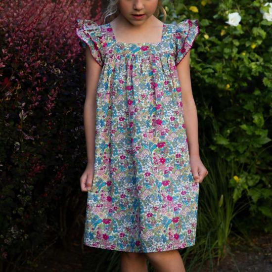  [키즈] Beet World 원피스 키즈 비트 월드 에벌리 스퀘어넥 드레스