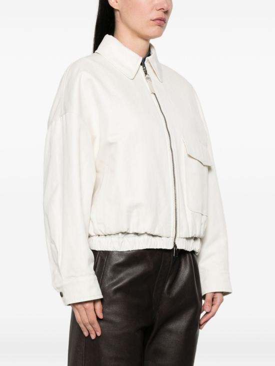 26SS 브루넬로 쿠치넬리 자켓 ML1187662 C9002 Cream - BRUNELLO CUCINELLI