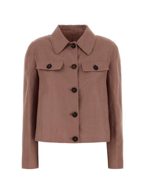 26SS 브루넬로 쿠치넬리 리넨 다이어고널 재킷 MH5277581 C9399 Pink