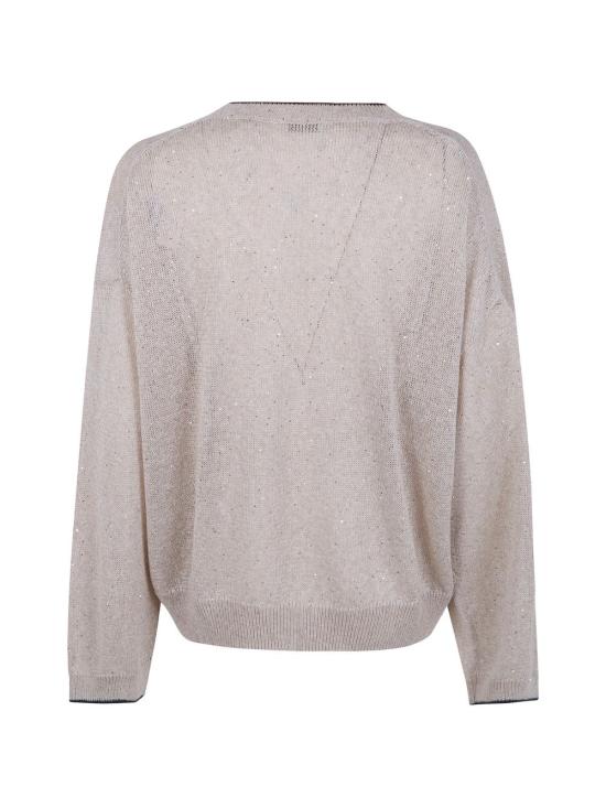 26SS 브루넬로 쿠치넬리 스웨터 MDT796410 CUW40 Beige - BRUNELLO CUCINELLI