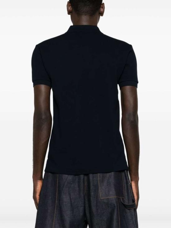  꼼데가르송 폴로 티셔츠 Comme Des Garçons 코튼 폴로 셔츠 블루 - COMME DES GARCONS