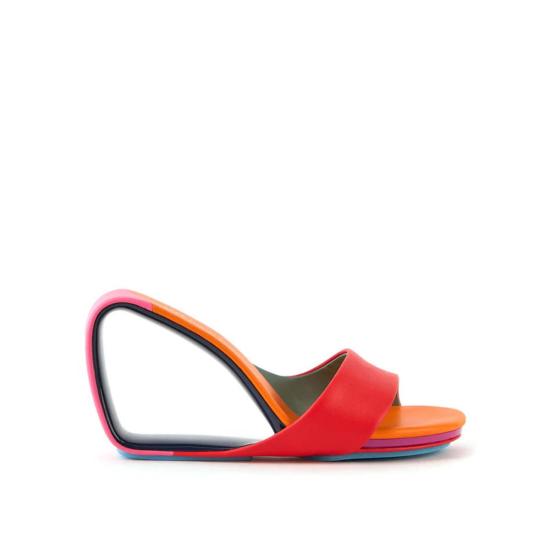  유나이티드 누드 샌들 모비우스 하이  블랙