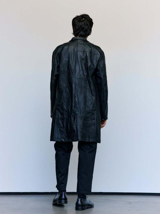  올드 파크 자켓 가죽 체스터필드 재킷 - OLD PARK