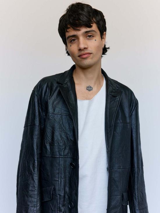  올드 파크 자켓 가죽 체스터필드 재킷 - OLD PARK