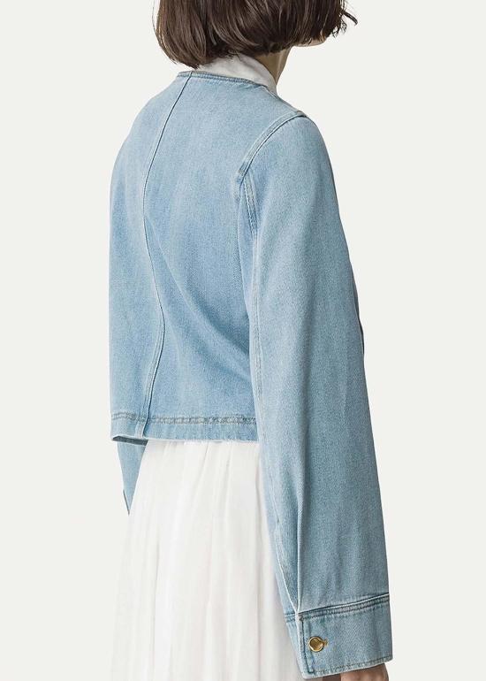  포르테포르테 데님 자켓 포르테 포르테 기병 재킷 아주르 - FORTE FORTE