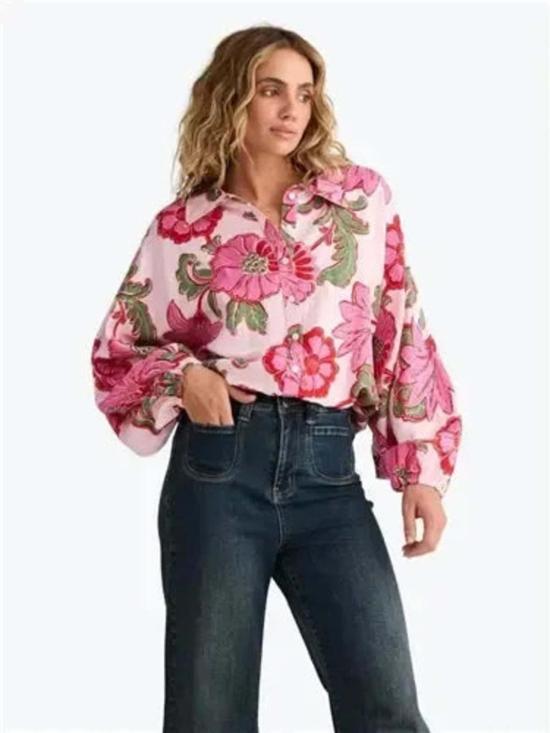  탈리스만 블라우스 헤이즐 셔츠 - TALISMAN