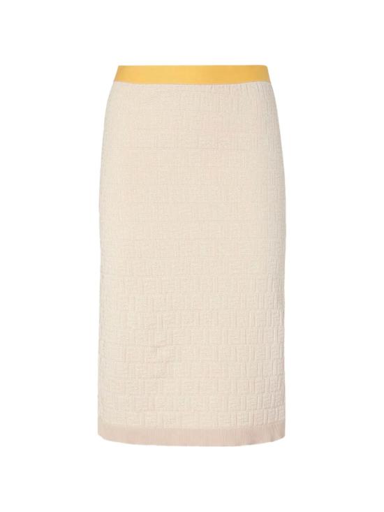 26SS 펜디 미디 스커트 FZS031 AW4SF0WC4 Beige