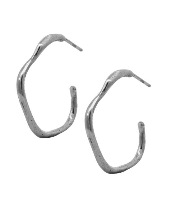  시리 한스도터 이어링 마드론 후프 귀걸이 (은) - SIRI HANSDOTTER