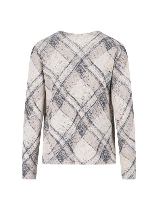  비비안웨스트우드 가디건 비비안 웨스트우드 빈티지 아가일 오픈 프론트  멀티컬러 - VIVIENNE WESTWOOD