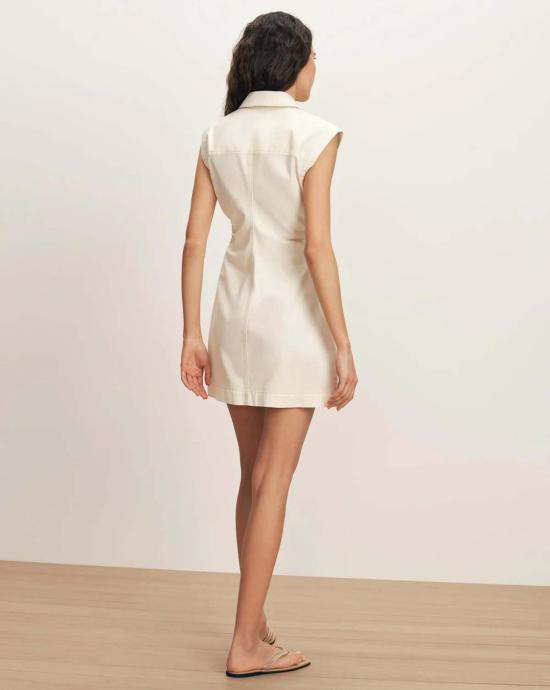  베로니카비어드 숏 원피스 베로니카 비어드 마우라 미니 드레스 에크루 - VERONICA BEARD