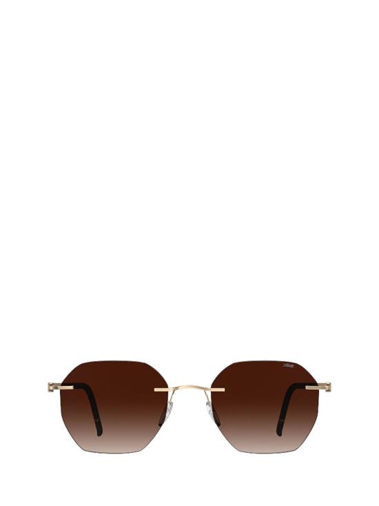 26FW 실루엣 선글라스 8748 7520 GOLD DARKBROWN
