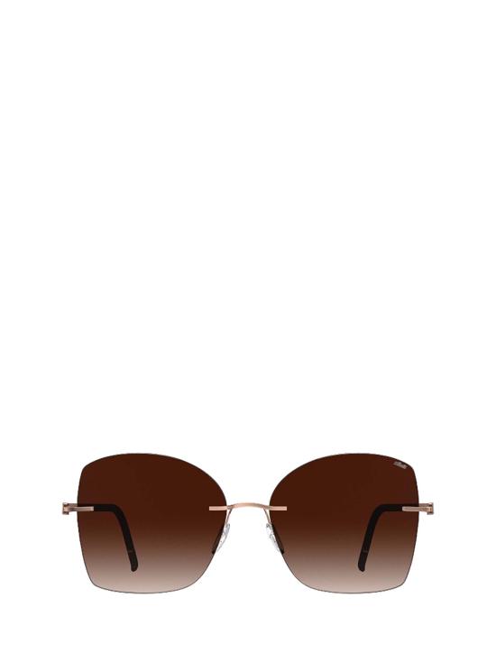 26FW 실루엣 선글라스 8193 3530 ROSEGOLD DARKBROWN
