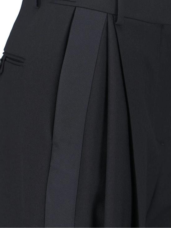  스텔라 맥카트니 스트레이트 팬츠 스텔라 매카트니 테일러드  블랙 - STELLA MCCARTNEY