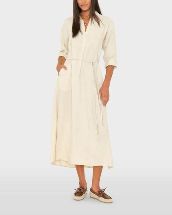  시레나 롱 원피스 홀리 드레스 크림 - XIRENA