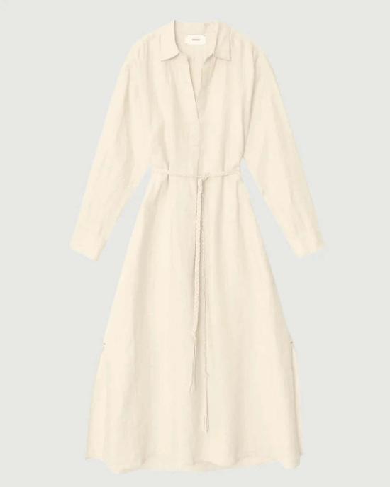  시레나 롱 원피스 홀리 드레스 크림