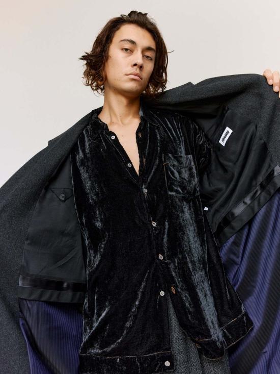  마리아노 트렌치 코트 마글리아노 룽고마레 울 - MAGLIANO