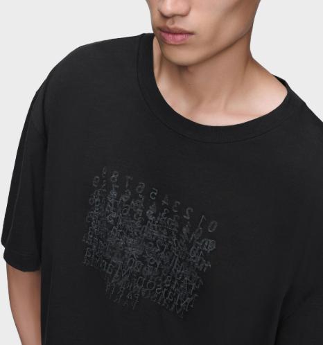 26SS 마르지엘라 반팔 티셔츠 S50GC0730M20164 861 WASHED BLACK - MAISON MARGIELA