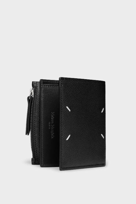 26SS 마르지엘라 스티치 레더 지퍼 SA1UI0020P4745 T8013 BLACK