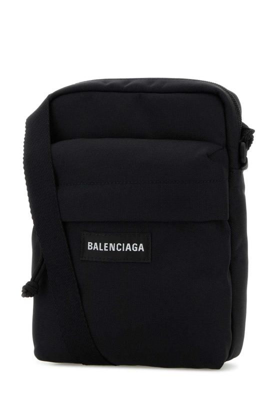 26SS 발렌시아가 익스플로러 크로스바디 파우치 8455932AB9Q 1000 Black - BALENCIAGA