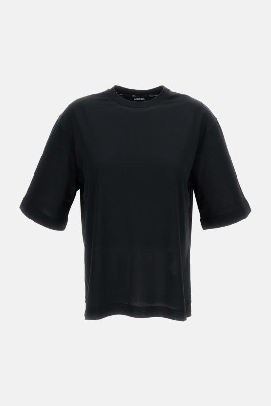  자크뮈스 반팔 티셔츠 르 벤타두 티셔츠 블랙