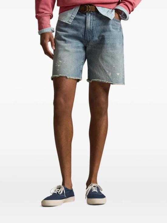  폴로 랄프로렌 데님 숏팬츠 폴로 랄프 로렌 5포켓 데님 반바지 스카이폰드 - POLO RALPH LAUREN